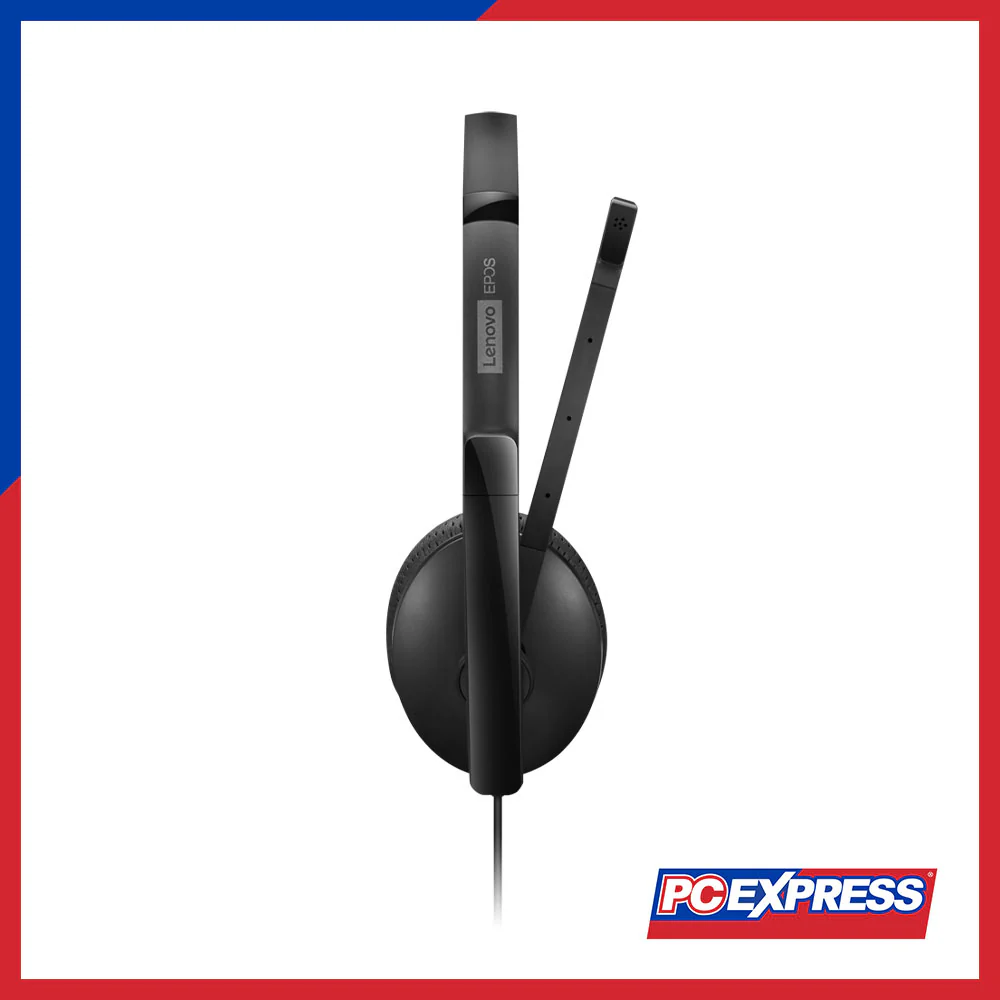 LENOVO Wired VoIP Headset (4XD1M45626) - Black - Image 3