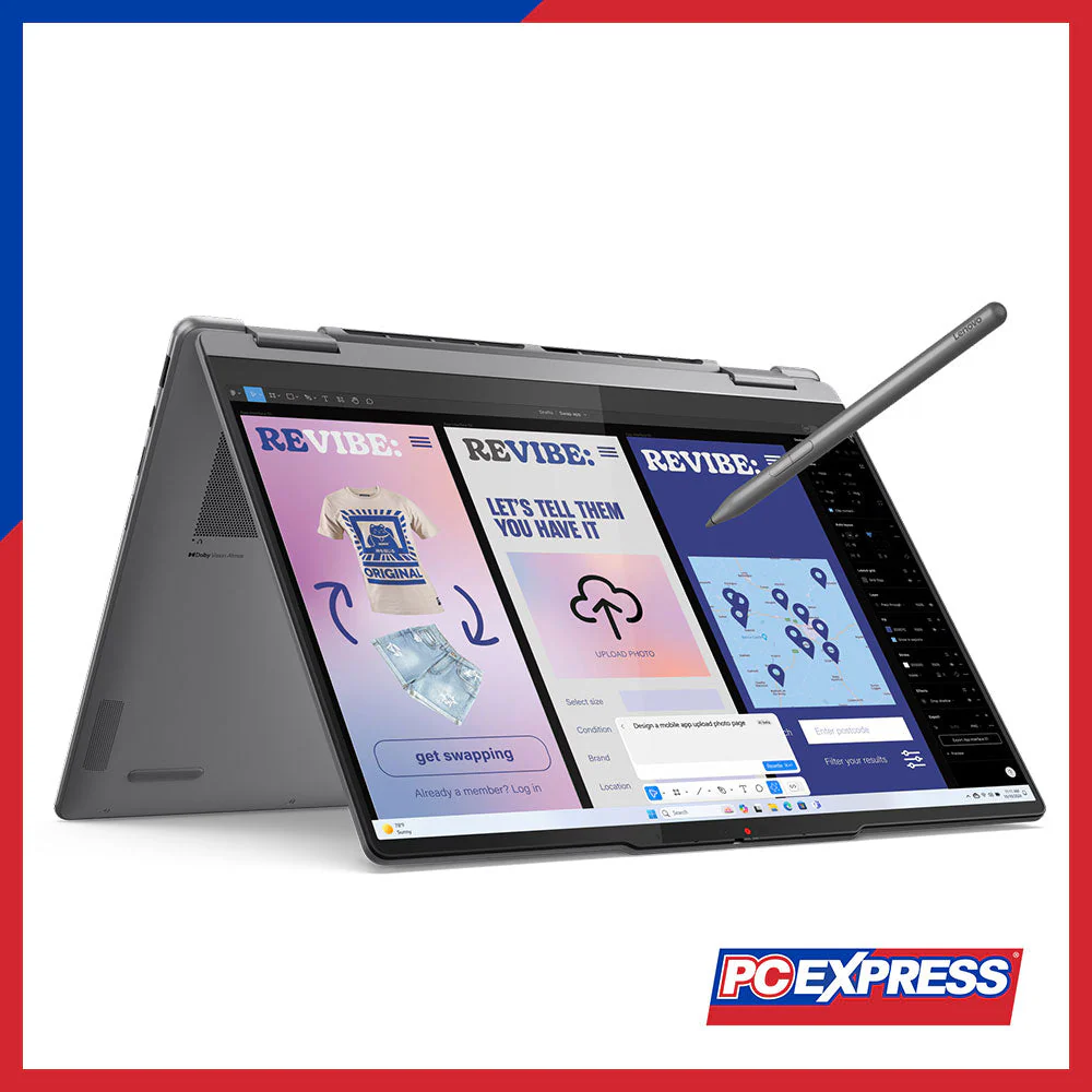 LENOVO Yoga 7 2-in-1 14ILL10 (83JQ0057PH) Intel® Core™ Ultra 5 Laptop (Luna Grey) - Image 8