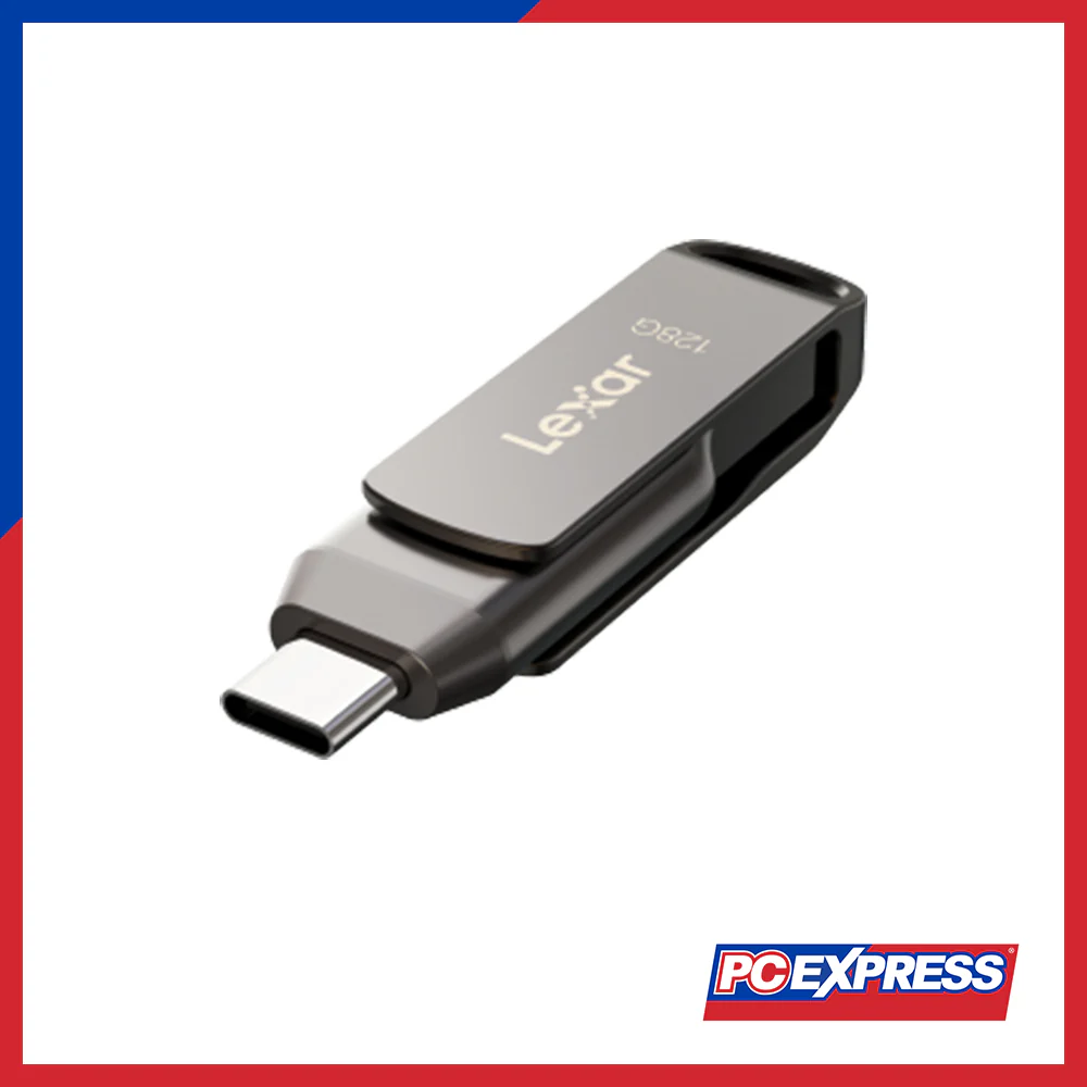 LEXAR 128GB JumpDrive Dual Drive D400 (LJDD400128G-BNQNG) USB 3.2 Type-C™ - Image 2