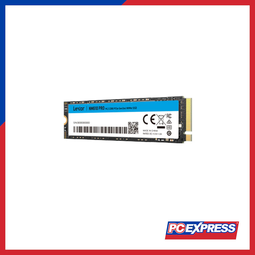 LEXAR 1TB NM610 PRO (LNM610P001T-RNNNG) PCIE M.2 NVME Solid State Drive - Image 2