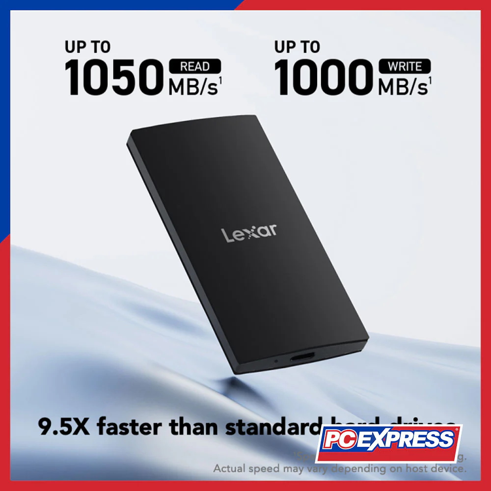 LEXAR 1TB SL300 (LSL300001T- RNBNG) External Solid State Drive - Image 2