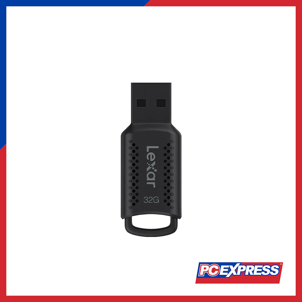 LEXAR 32GB JumpDrive V400 USB 3.2 Flash Drive - Black