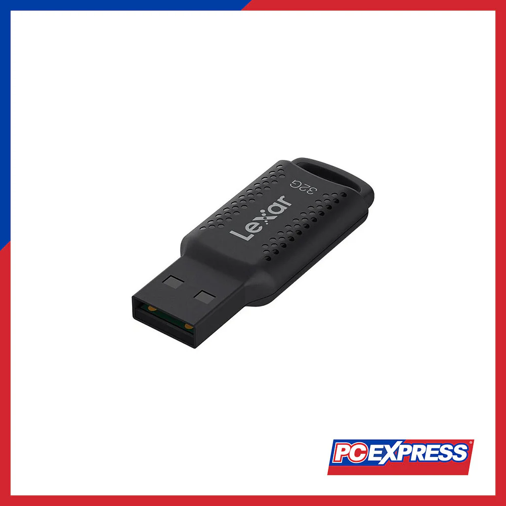 LEXAR 32GB JumpDrive V400 USB 3.2 Flash Drive - Black - Image 2