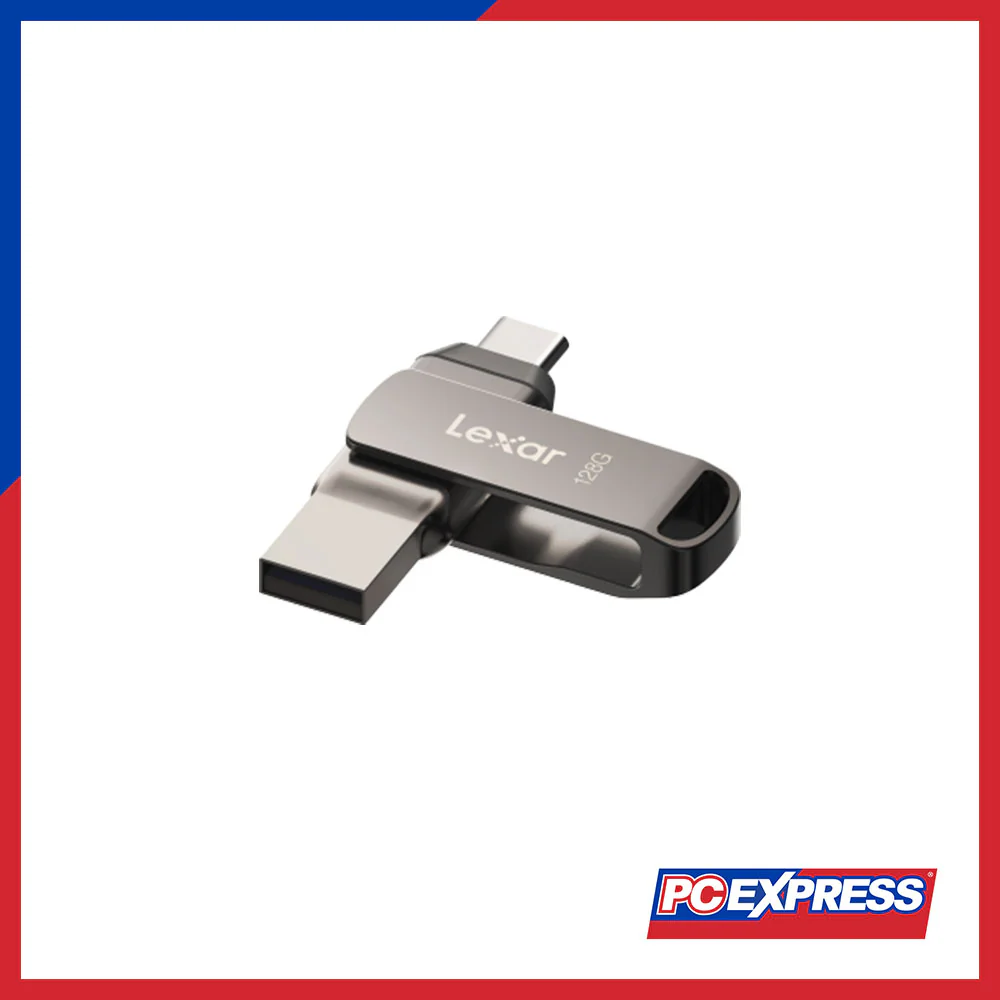 LEXAR JumpDrive D400 USB 3.1 Type-C OTG Flash Drive - Titanium - Image 3
