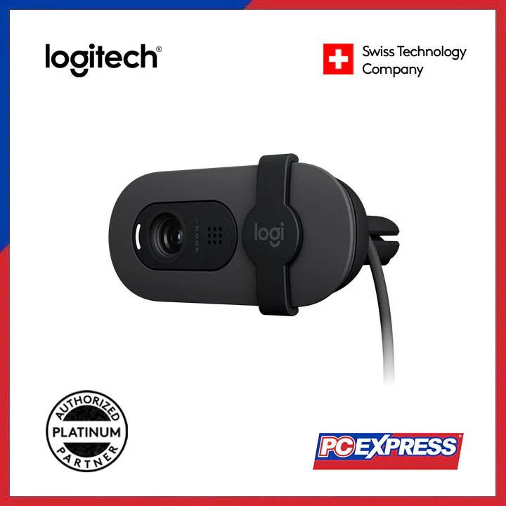 LOGITECH Brio 100 Full-HD Webcam (Graphite) - Image 4