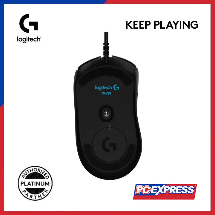LOGITECH G403 HERO Wired Gaming Mouse (Black) - Image 6