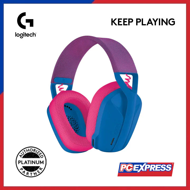LOGITECH G435 LIGHTSPEED Wireless Gaming Headset (Blue) - Image 4