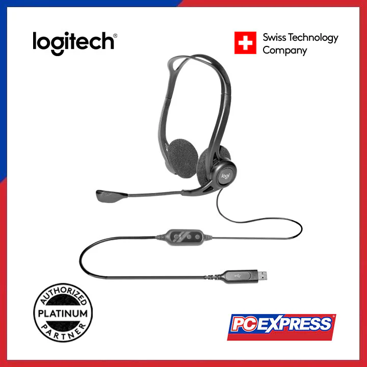 LOGITECH H370 USB Headset with Noise-Canceling Microphone - Image 4