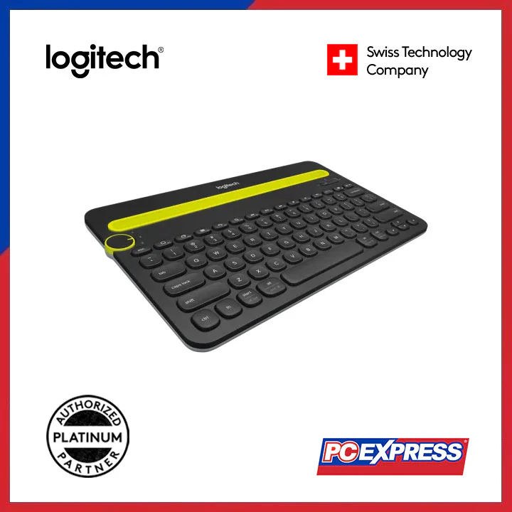 LOGITECH K480 Multi-Device Bluetooth Wireless Keyboard (Black) - Image 3