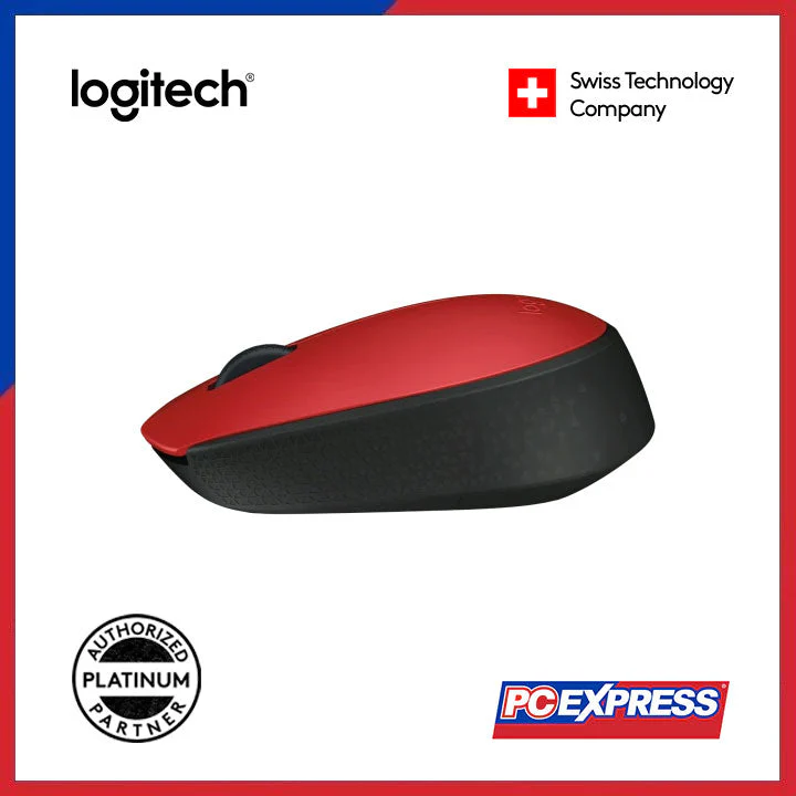 LOGITECH M171 Wireless Mouse (Red) - Image 3