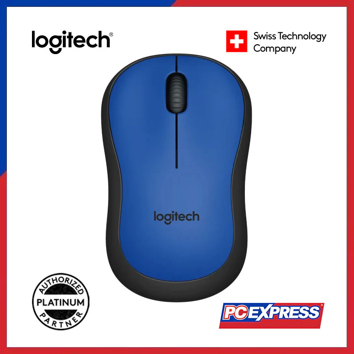 LOGITECH M221 SILENT Wireless Mouse (Blue)