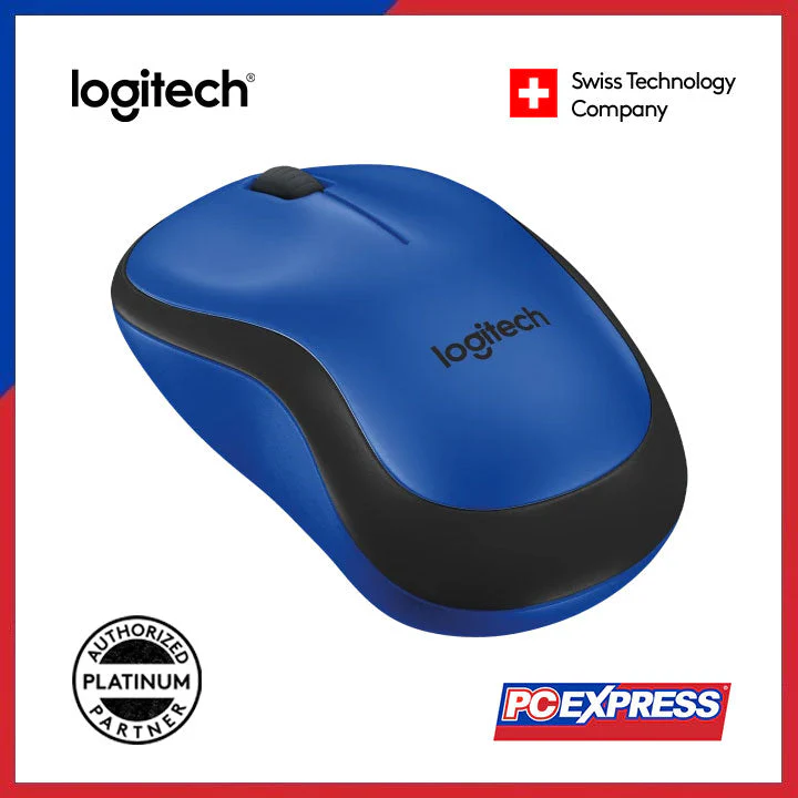 LOGITECH M221 SILENT Wireless Mouse (Blue) - Image 2