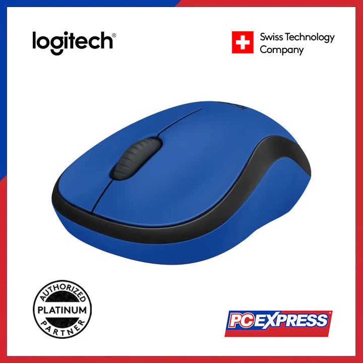 LOGITECH M221 SILENT Wireless Mouse (Blue) - Image 3