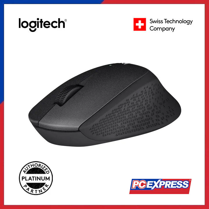 LOGITECH M331 SILENT PLUS Wireless Mouse (Black) - Image 3