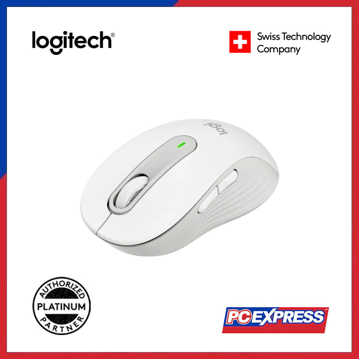 LOGITECH M650 Signature Wireless Mouse (White) - Image 3