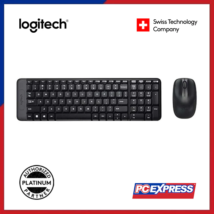 LOGITECH MK215 (920-007444) Wireless (Keyboard+Mouse) Combo - Black (PCX Exclusive) - Image 2