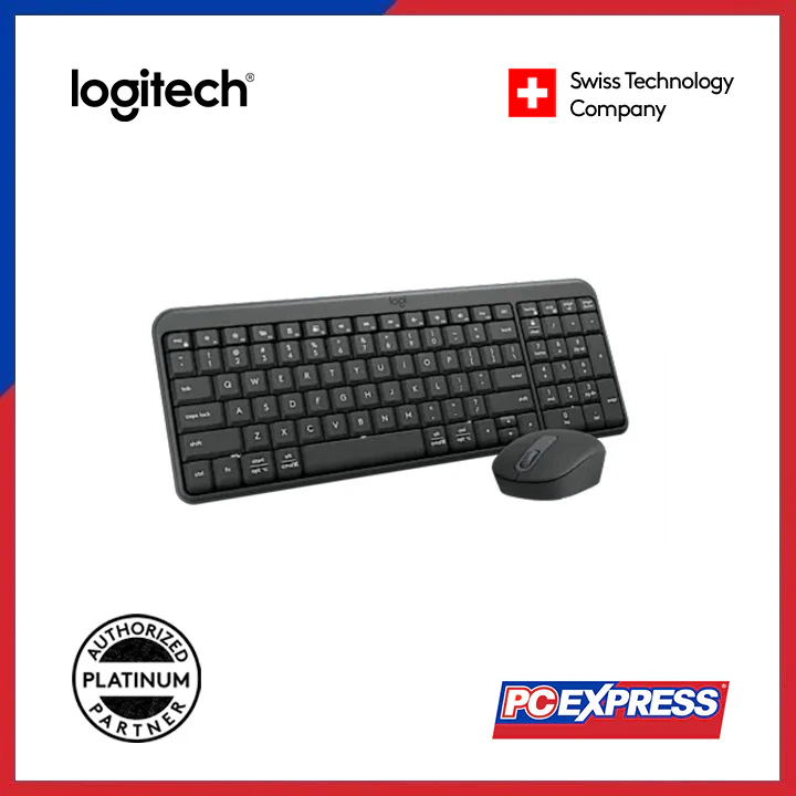 LOGITECH MK250 Compact Bluetooth® Wireless Combo Keyboard and Mouse - Graphite - Image 2
