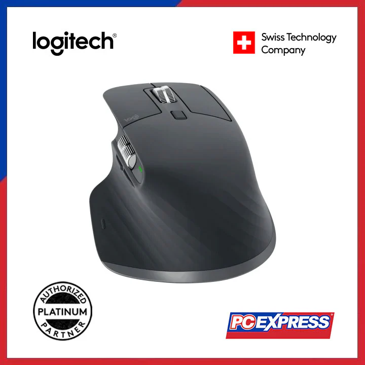 LOGITECH MX MASTER 3S Wireless Mouse (Graphite) - Image 3