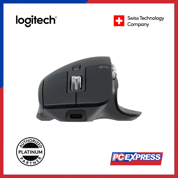 LOGITECH MX MASTER 3S Wireless Mouse (Graphite) - Image 4