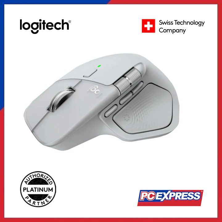LOGITECH MX Master 4 Wireless Mouse - Pale Grey - Image 5