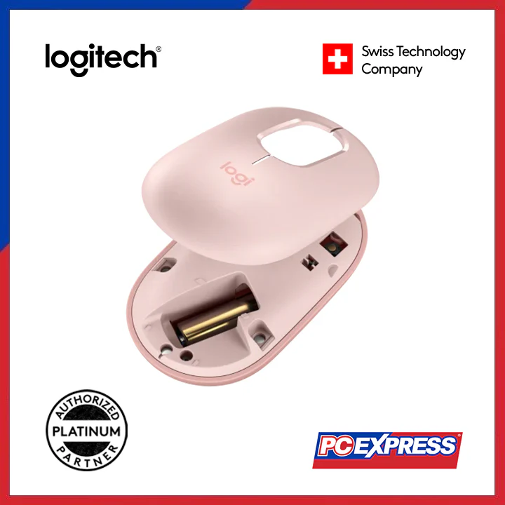 LOGITECH POP Wireless Mouse (910-007402) - Emoji Rose - Image 5
