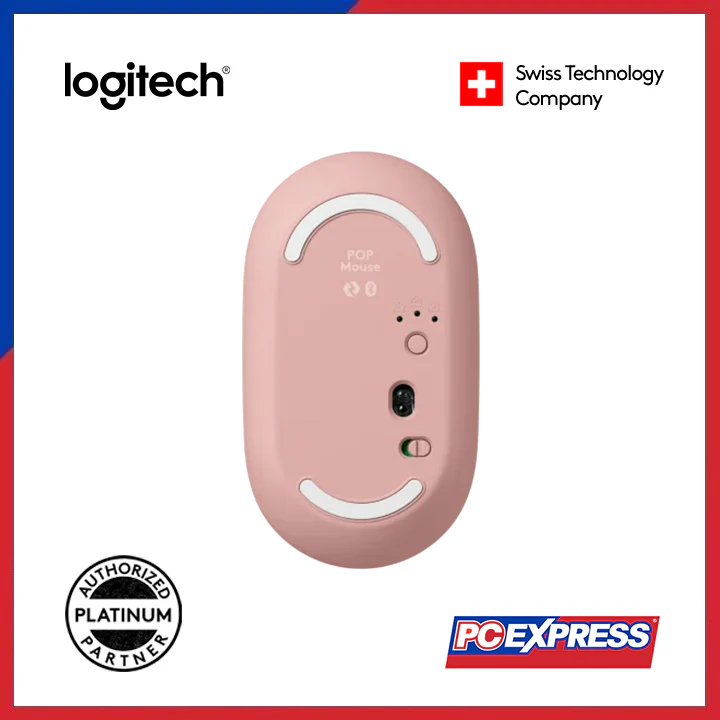 LOGITECH POP Wireless Mouse (910-007402) - Emoji Rose - Image 6