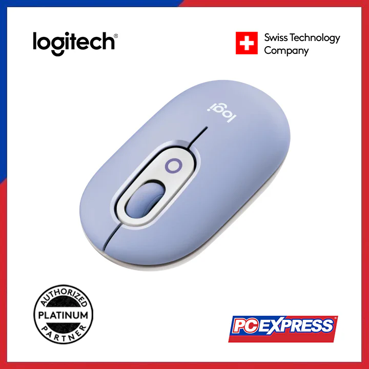 LOGITECH POP Wireless Mouse (910-007403) - Emoji Lilac - Image 2