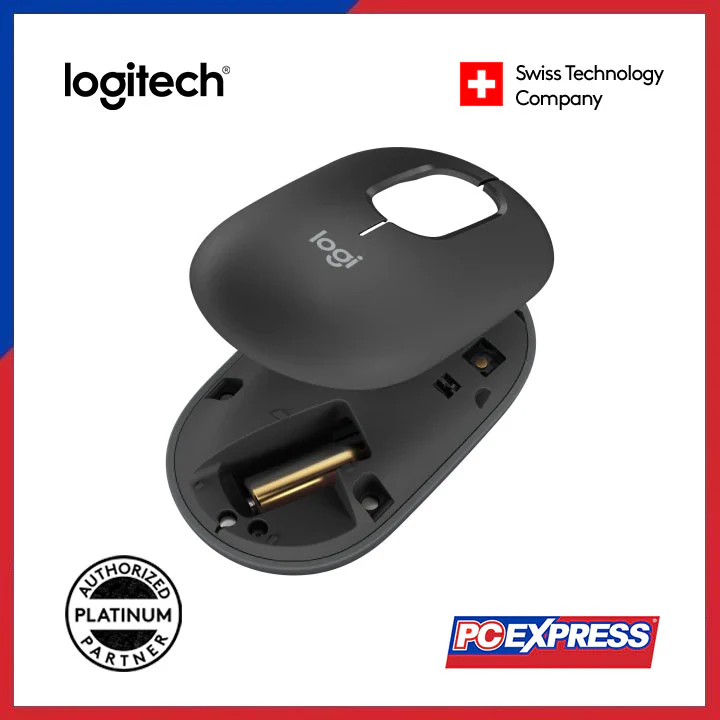 LOGITECH POP Wireless Mouse with Customizable Emoji (Graphite) - Image 11