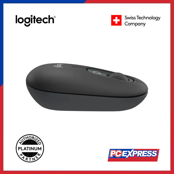 LOGITECH POP Wireless Mouse with Customizable Emoji (Graphite) - Image 4