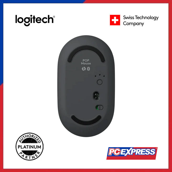 LOGITECH POP Wireless Mouse with Customizable Emoji (Graphite) - Image 6