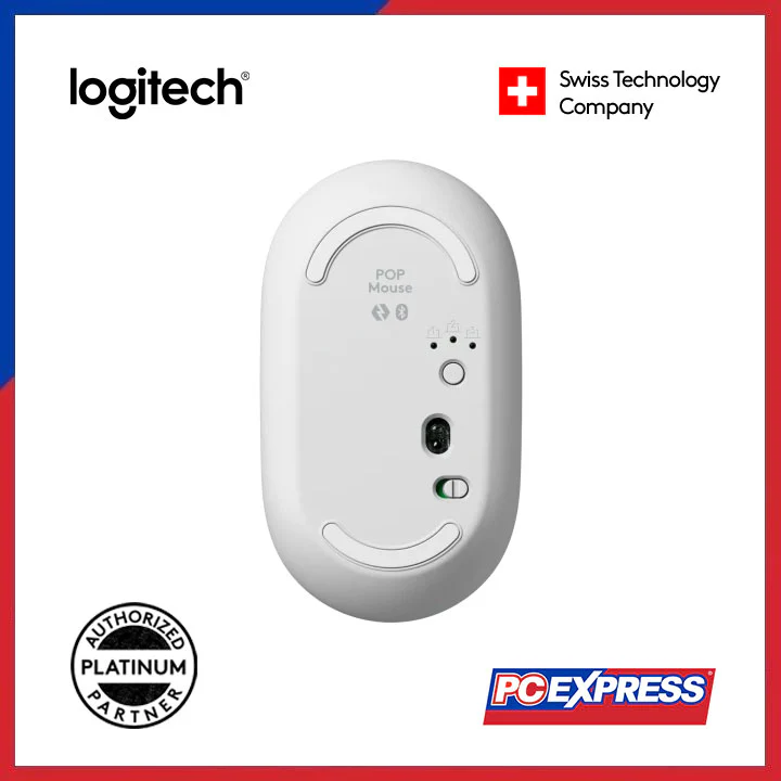 LOGITECH POP Wireless Mouse with Customizable Emoji (Off White) - Image 12