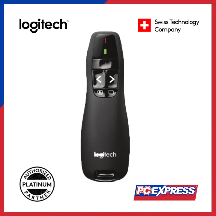 LOGITECH R400 Wireless Presenter Soft Range Mouse (910-001361) - Black - Image 4