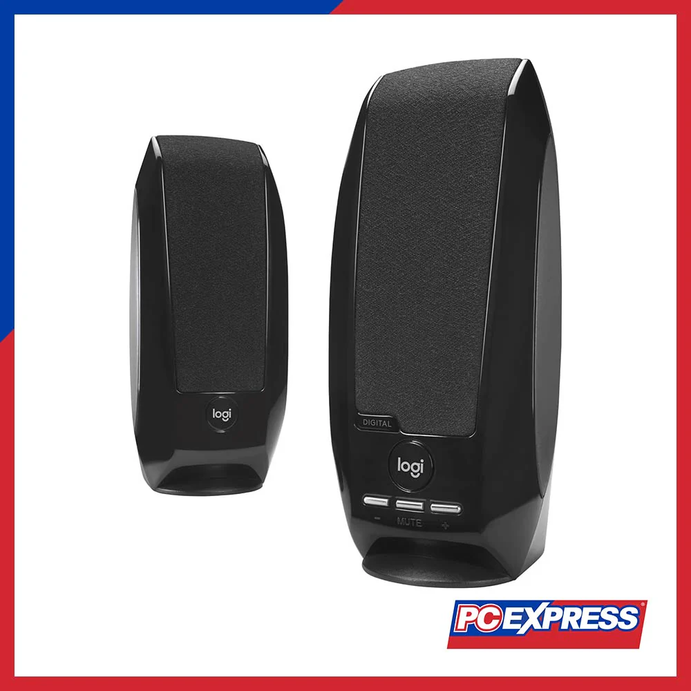 Logitech S150 USB Stereo Speakers (Black)