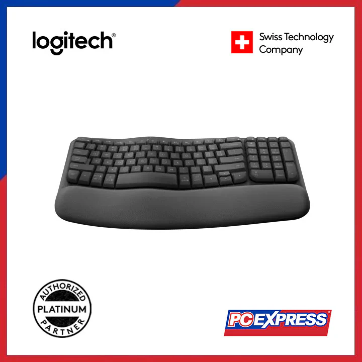 LOGITECH Wave Keys Wireless Keyboard (Graphite) - Image 2