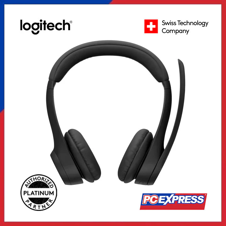 LOGITECH Zone 300 Wireless Bluetooth Headset (Midnight Black) - Image 2