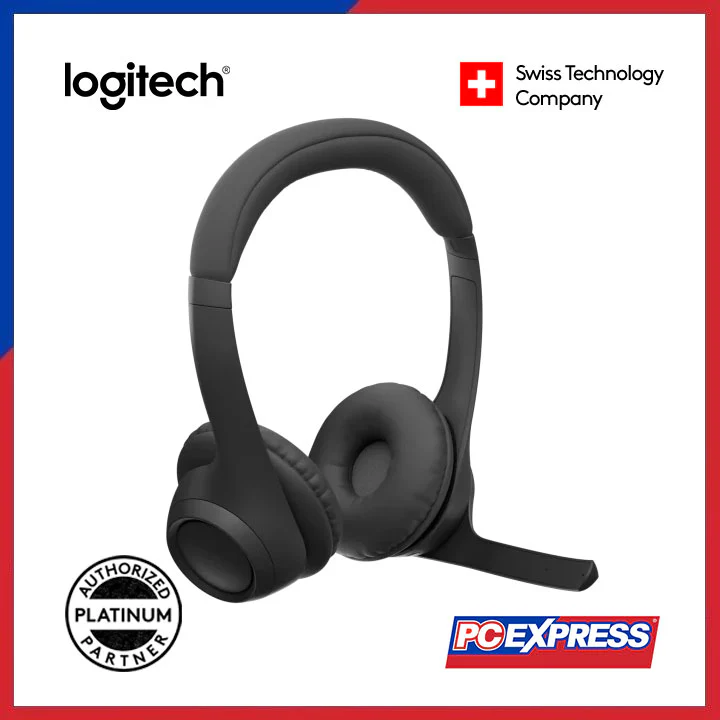 LOGITECH Zone 300 Wireless Bluetooth Headset (Midnight Black) - Image 5