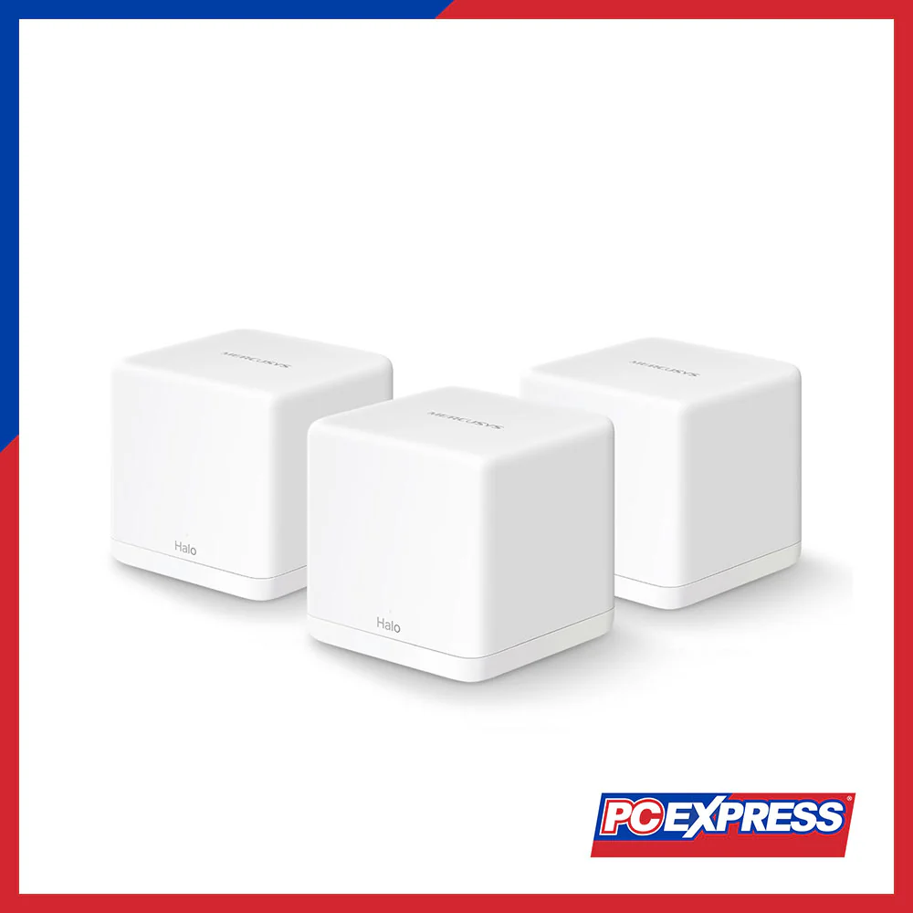 MERCUSYS HALO H30G (3-Pack) AC1300 Whole Mesh Wi-Fi System