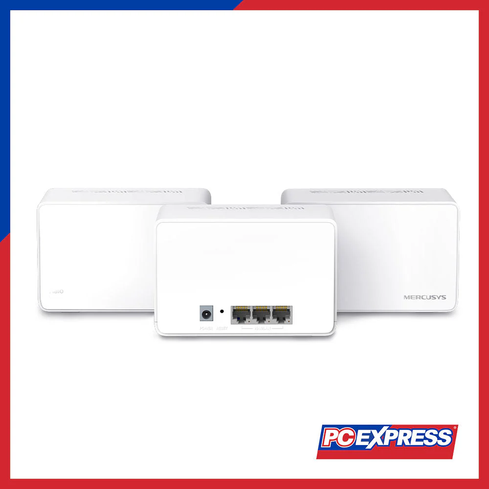 MERCUSYS HALO H80X (3-Pack) AX3000 Whole Home Mesh Wi-Fi 6 System - Image 2