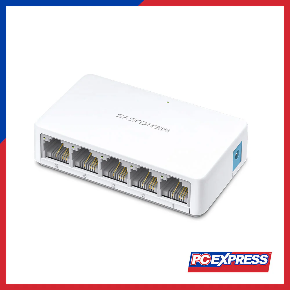 MERCUSYS MS105 5-Port 10/100Mbps Desktop Switch