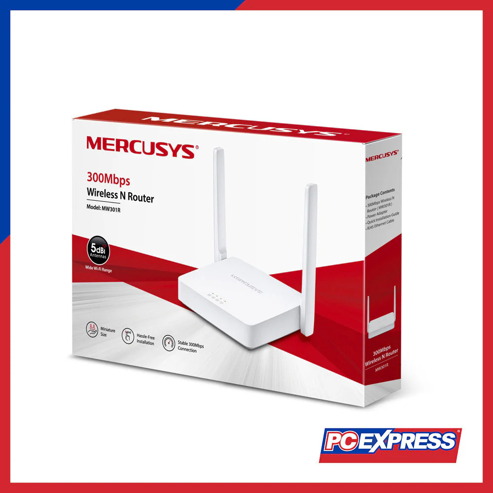 MERCUSYS MW301R 300Mbps Wireless-N Router - Image 4