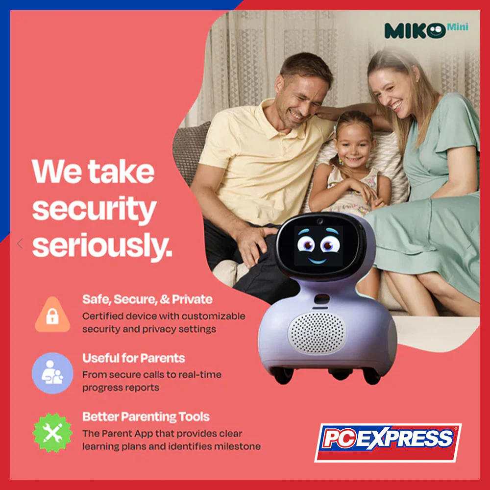 MIKO Mini AI Robot – Interactive Learning Companion for Kids - Purple - Image 6