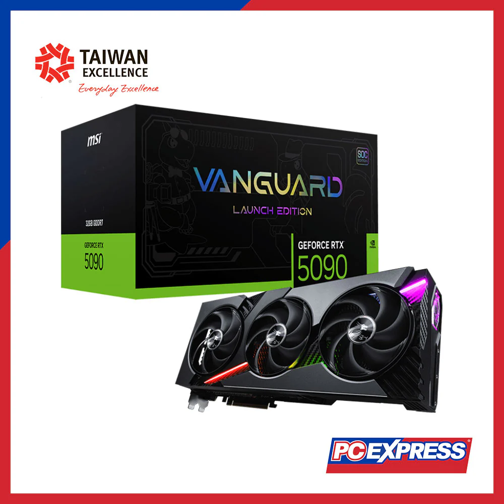 MIS GeForce RTX™ 5090 VANGUARD SOC LAUNCH EDITION 32GB GDDR7 512-bit Graphics Card