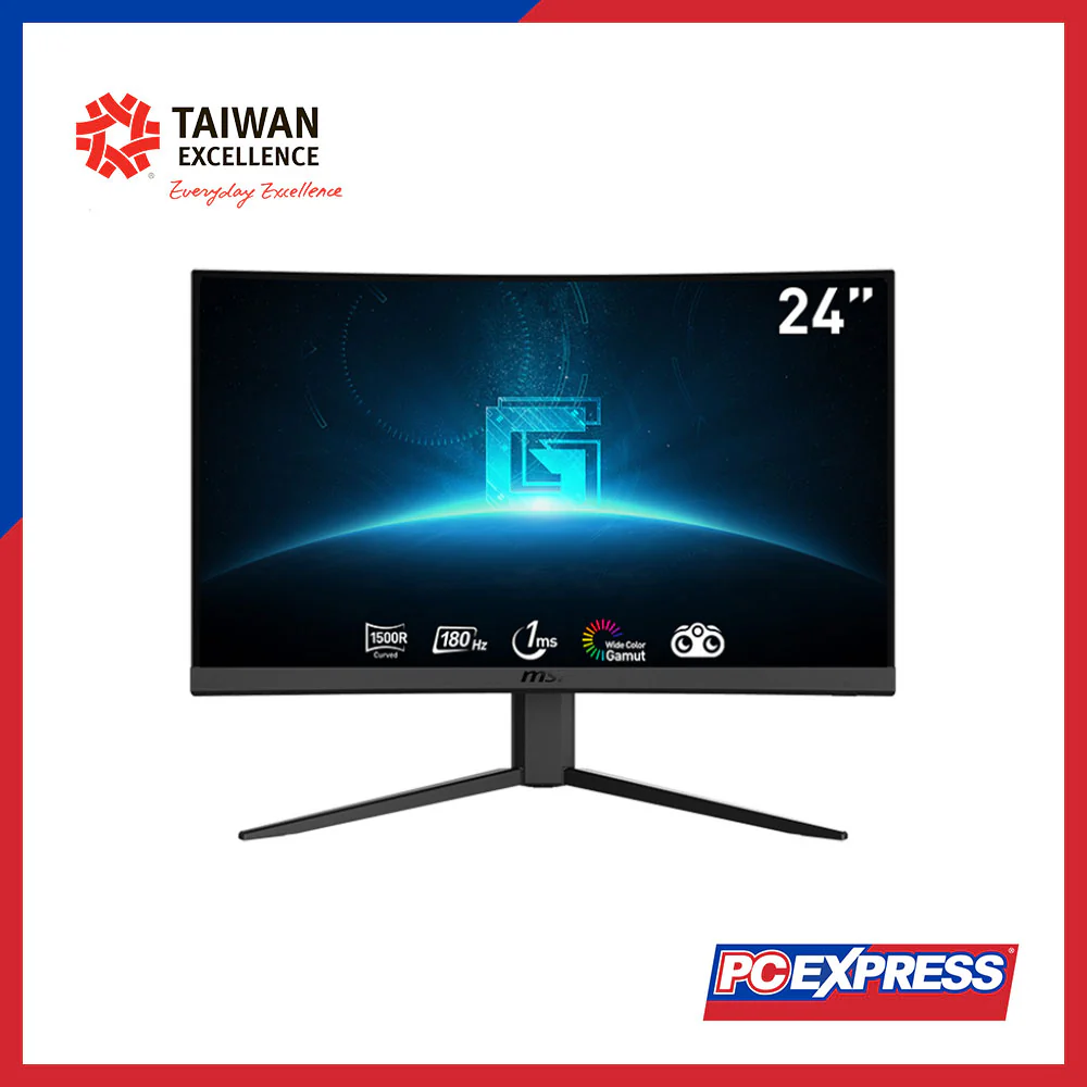 MSI 23.6" G24C4 E2 Curved Gaming Monitor - Image 6