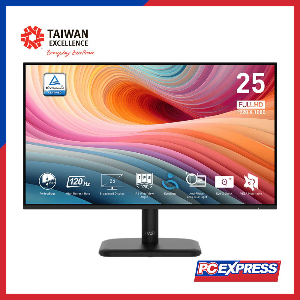 MSI 24.5" MP251L E2 PRO IPS 120Hz Gaming Monitor