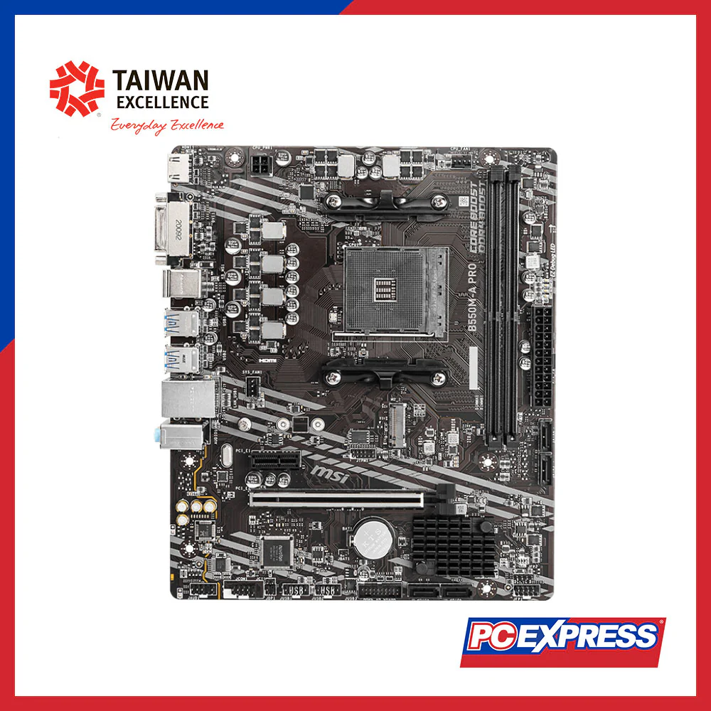 MSI B550M-A PRO Micro-ATX Motherboard