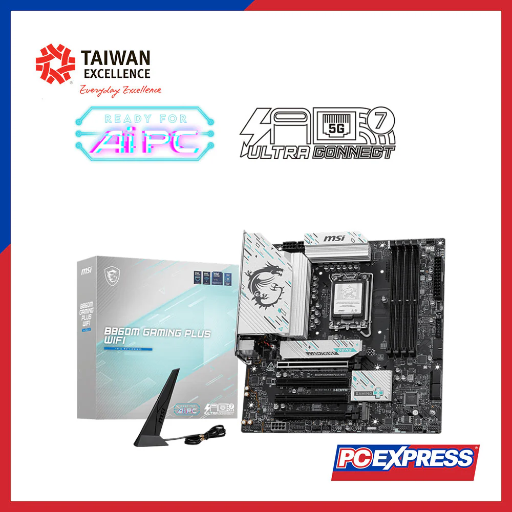 MSI B860M GAMING PLUS WIFI Micro-ATX Motherboard - Image 5