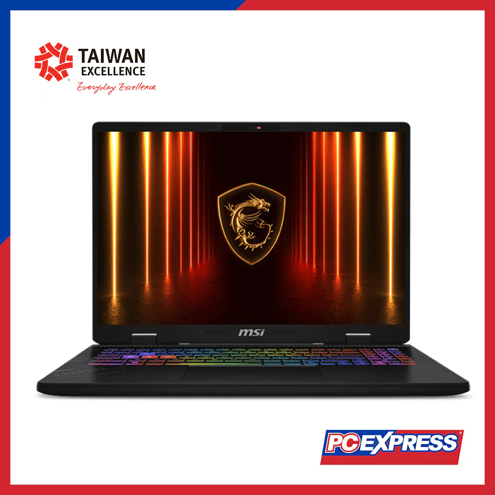 MSI Crosshair A16 HX (D8WGKG-017PH) GeForce RTX™ 5070 AMD Ryzen™ 9 Laptop (Cosmos Gray)