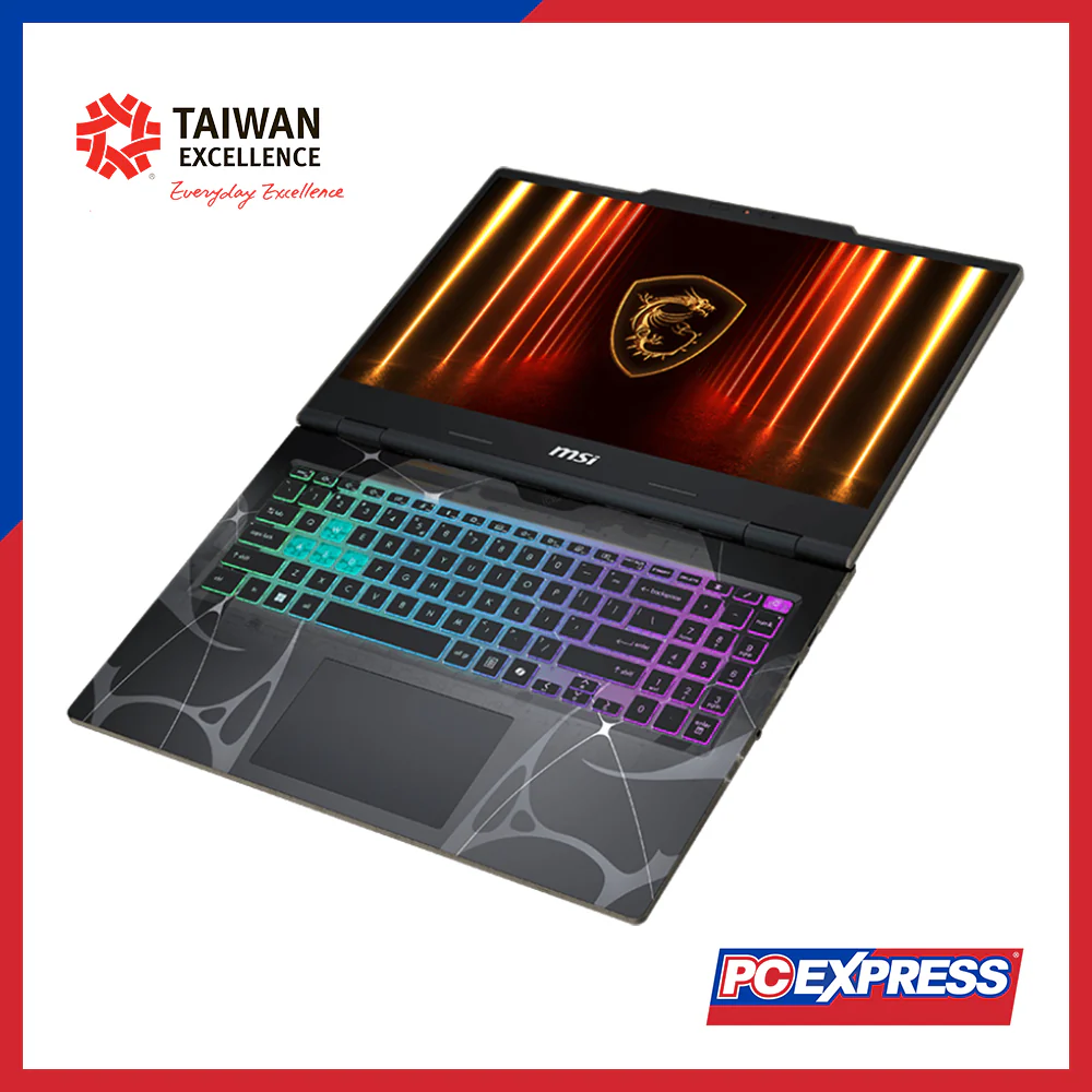 MSI Cyborg 15 (B13WEKG-886PHNN) GeForce RTX™ 5050 Intel® Core™ i7 Laptop (Translucent Black) - Image 4
