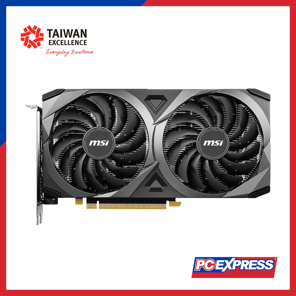 MSI GeForce RTX™ 3060 VENTUS 2X OC 12GB GDDR6 192-bit Graphics Card