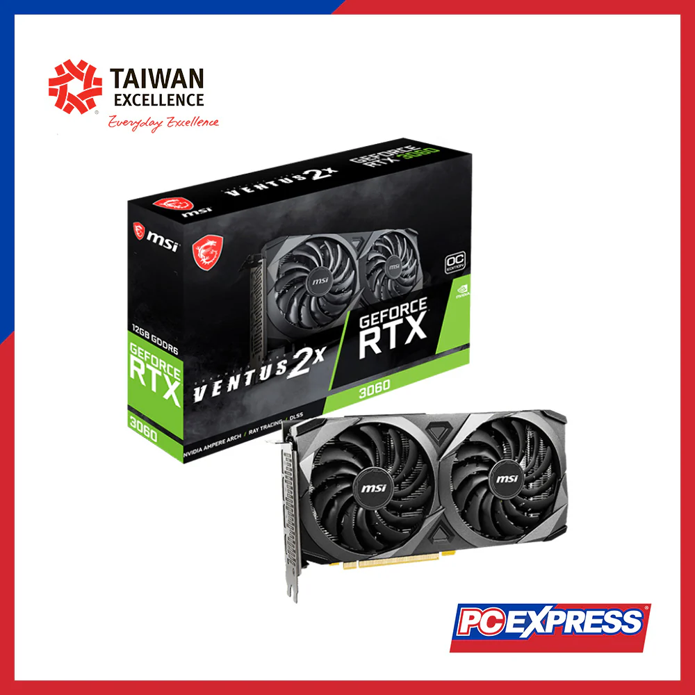MSI GeForce RTX™ 3060 VENTUS 2X OC 12GB GDDR6 192-bit Graphics Card - Image 5